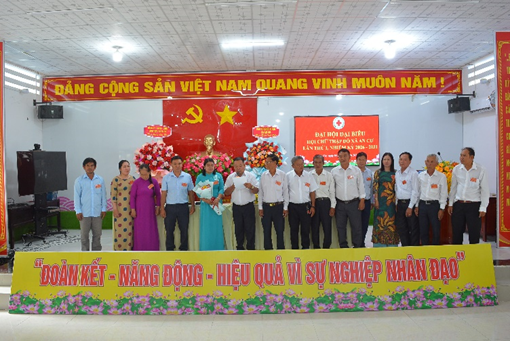 Ban Chấp hành Hội Chữ thập đỏ xã An Cư, nhiệm kỳ 2026 – 2031 ra mắt đại hội